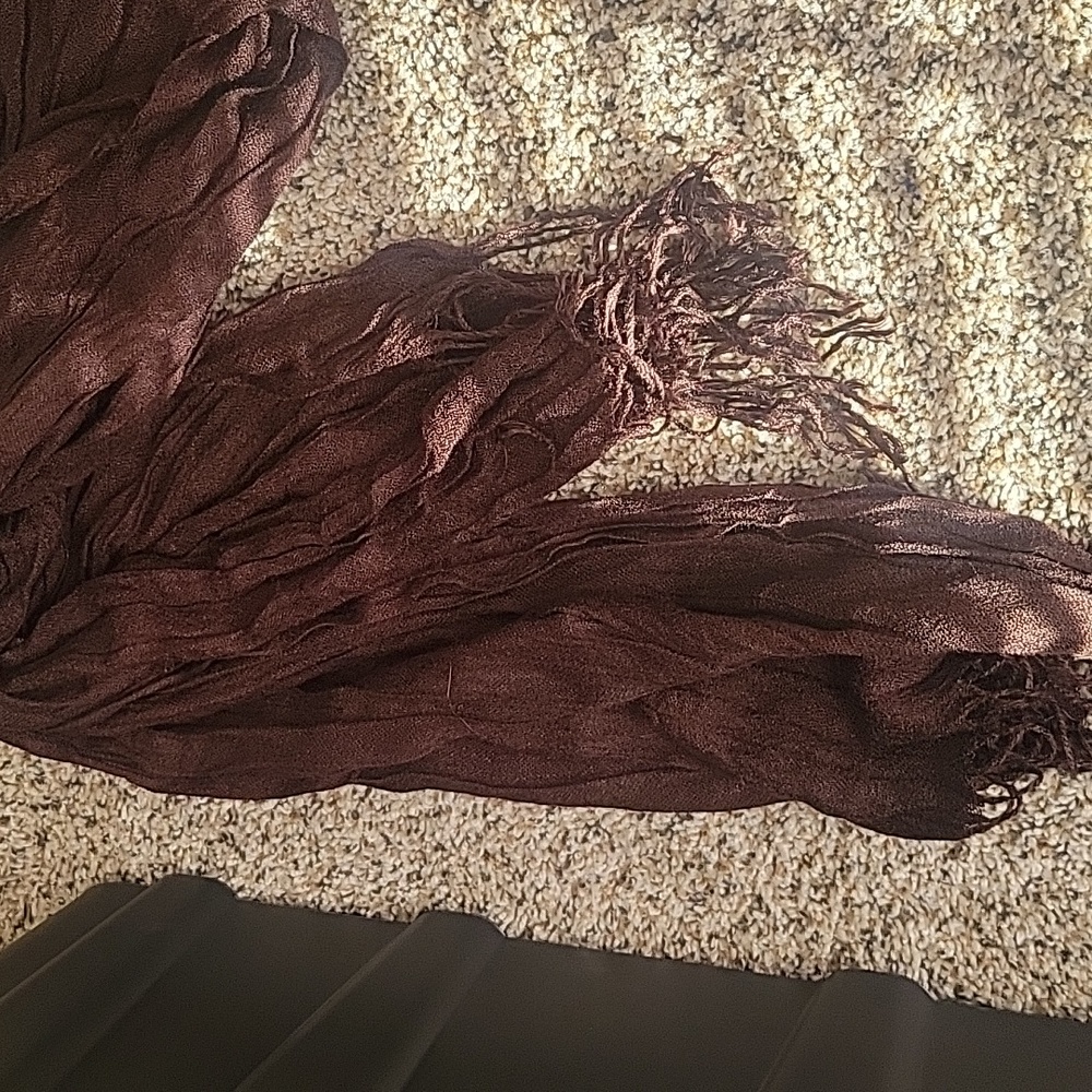 Brown scarf